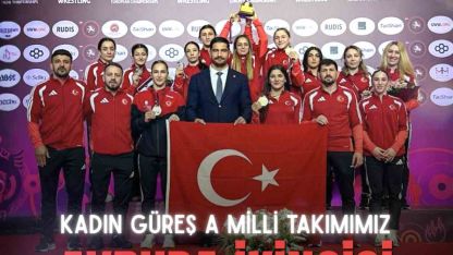 Kadın Güreş Milli Takımı, Avrupa ikincisi