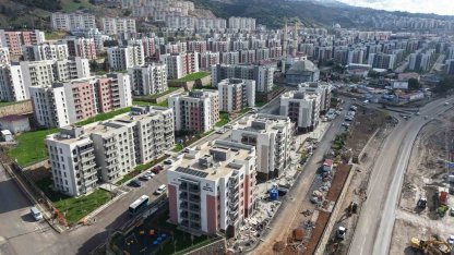 Kahramanmaraş’ta depremzedeler Doğukent’teki yuvalarına taşınıyor