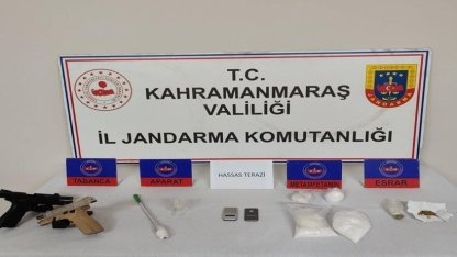 Kahramanmaraş’ta uyuşturucu operasyonu: 3 tutuklama