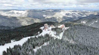 Kar geri döndü: Nisan ayında kışı aratmayan manzara