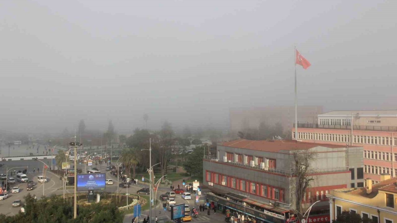 Karadeniz’de sis alarmı: Samsun sahili görünmez oldu