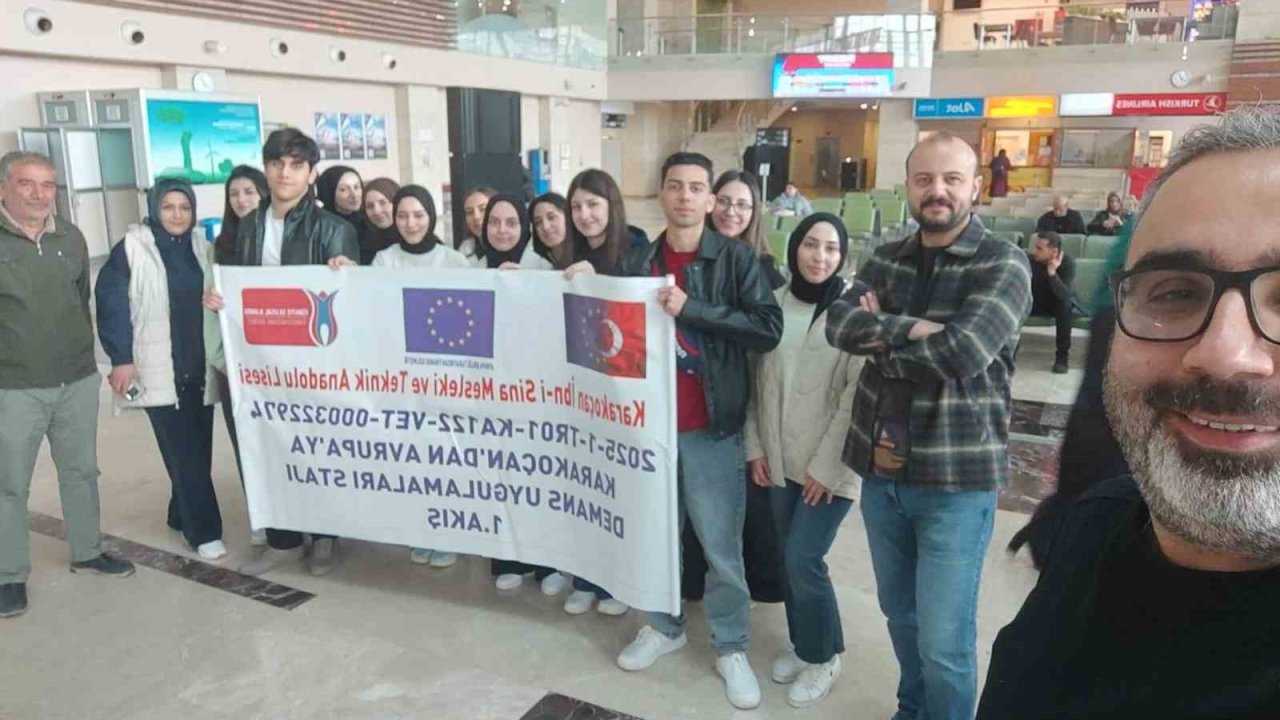 Karakoçanlı öğrenciler demans hastalığı üzerine Avrupa stajını sürdürüyor
