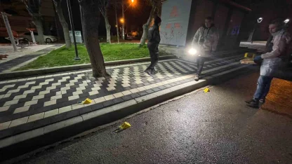 Karaman’da tüfekle rastgele ateş açıldı: Saçmalar otomobil ile binaya isabet etti