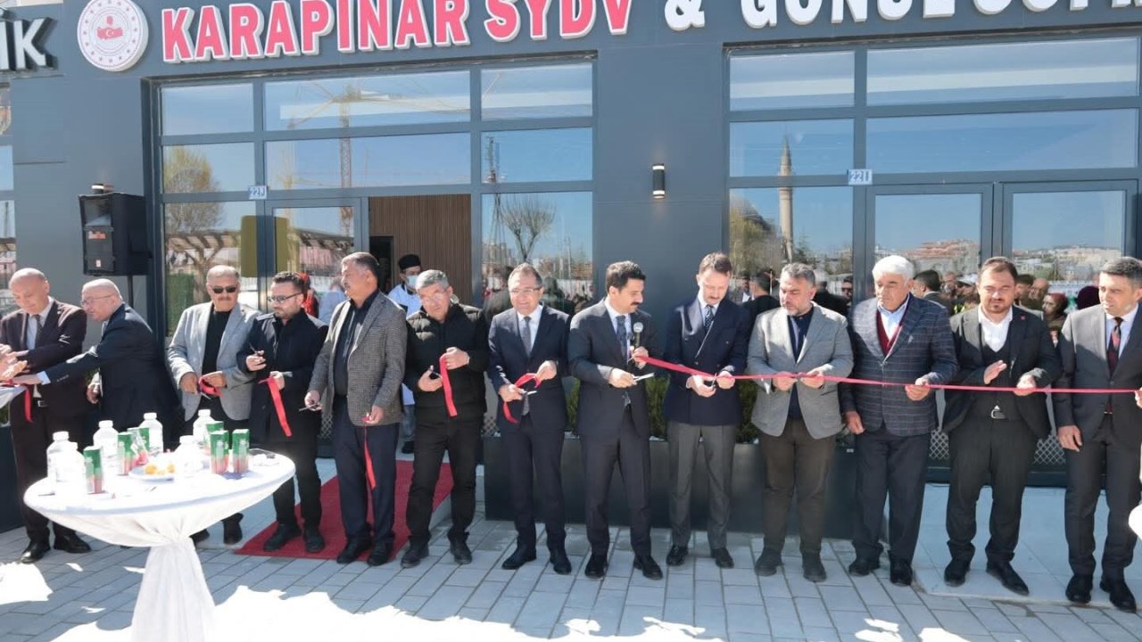 Karapınar’da "Gönül Sofrası" kapılarını açtı