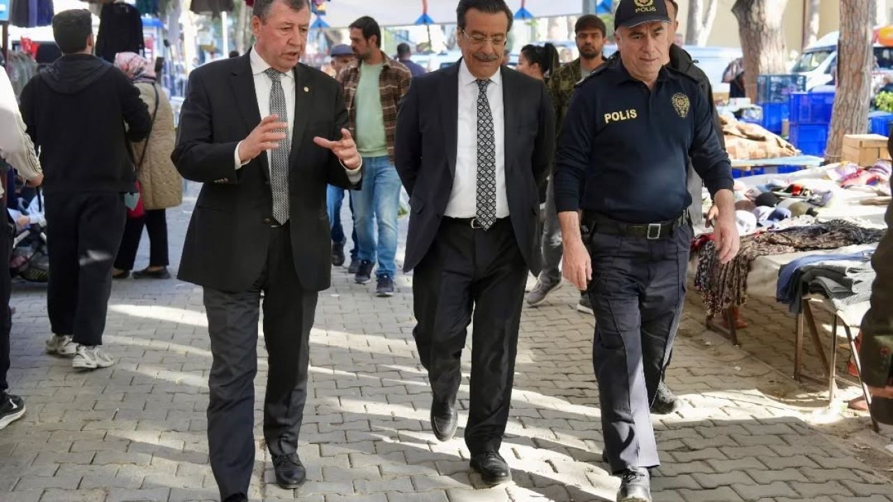 Kaymakam Atilla, pazar esnafını ziyaret etti