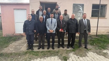 Kaymakam Yosunkaya köy sakinlerinin taleplerini dinledi