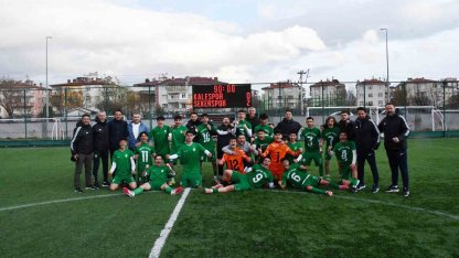 Kayseri U18 Ligi Play-Off: Kayseri Şekerspor: 2 - Kalespor: 0