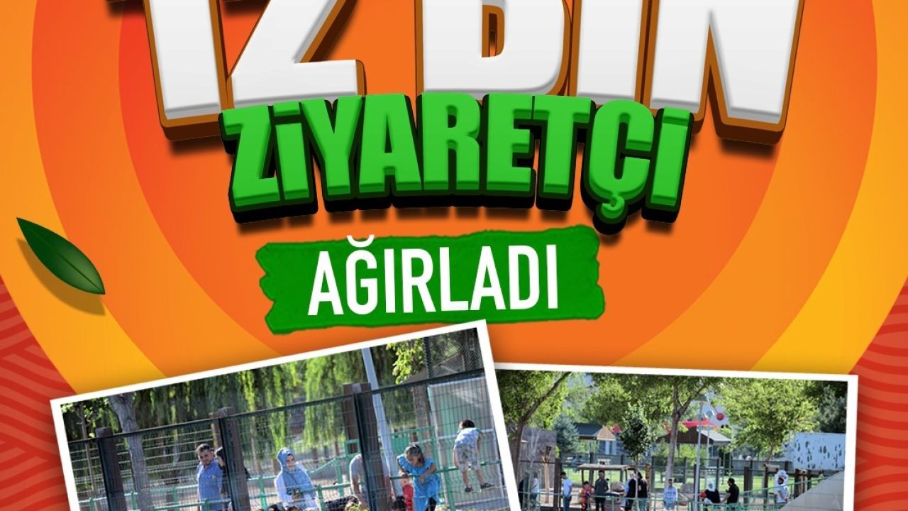 Kayseri’de hayvanat bahçesini 23 Nisan’da 12 bin kişi ziyaret etti