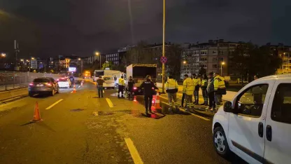 Kaza yapan motosiklet sürücüsü ağır yaralandı