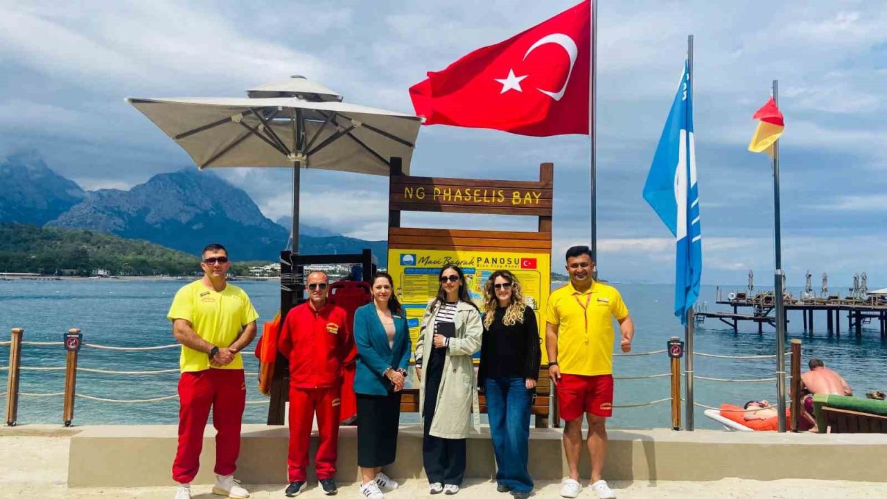 Kemer’de Mavi Bayrak denetimleri başladı