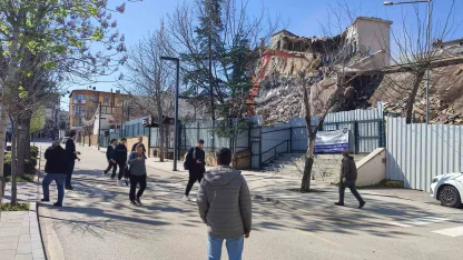 Keşan’da tehlikeli yıkıma 160 bin TL ceza kesildi