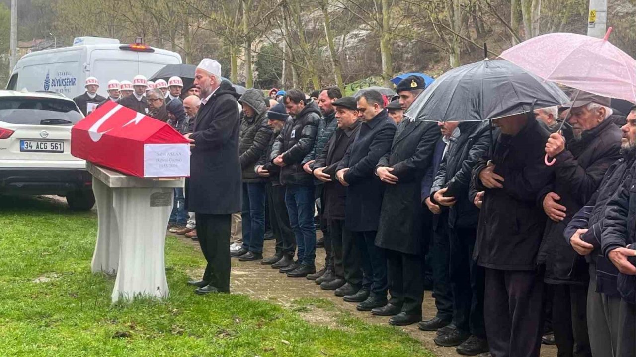 Kıbrıs Gazisi Sabri Aslan son yolculuğuna uğurlandı