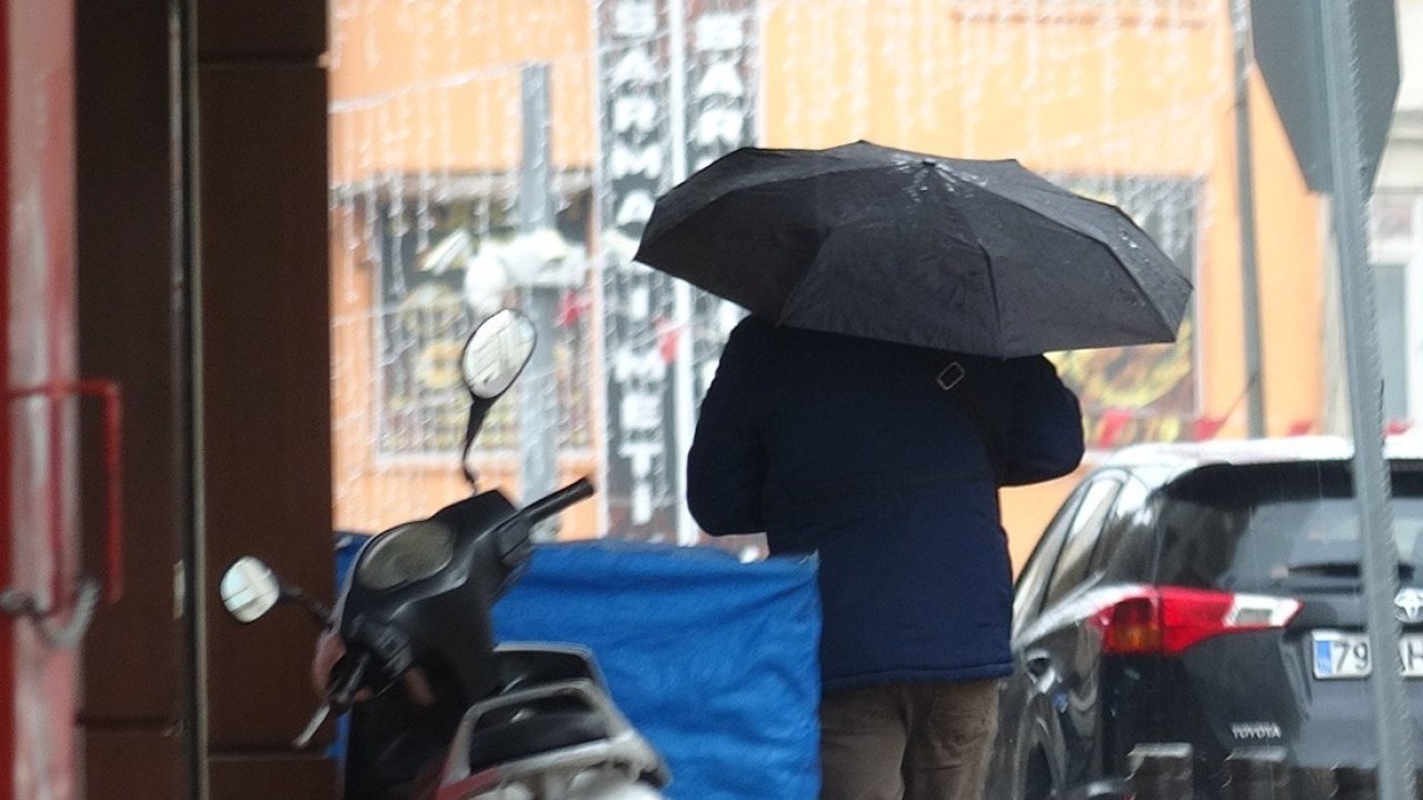 Kilis’te kuvvetli yağış ve sis etkili oldu