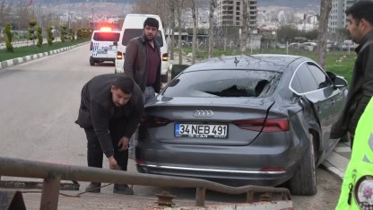 Kilis’te motosikletle otomobil çarpıştı: 1 yaralı