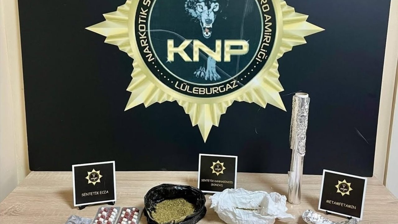 Kırklareli’de uyuşturucu operasyonu: 1 tutuklama