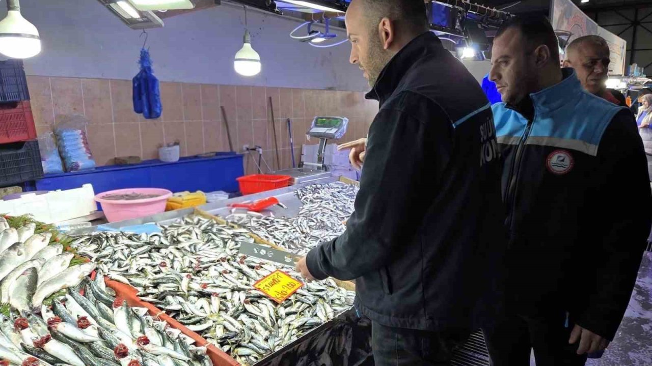 Kırklareli’nde balık tezgahları mercek altında