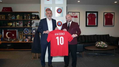 Kırkpınar Ağası Özünlü, Başkan Hacıosmanoğlu ve Başkan Vekili Otyakmaz’ı ziyaret etti