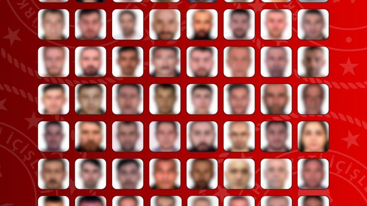Kırmızı bültenle ve ulusal seviyede aranan 61 kişi Türkiye’ye iade edildi