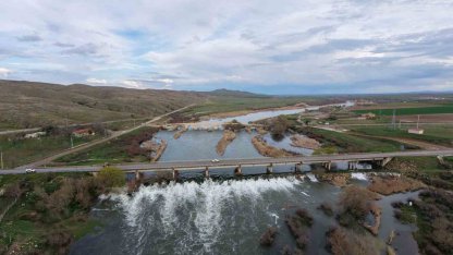 Kızılırmak’ta su seviyesi yükseldi