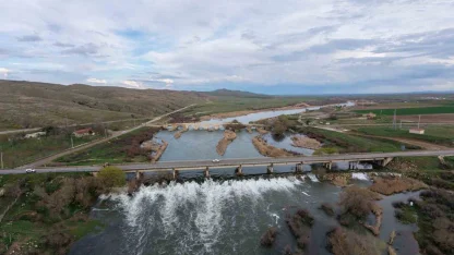 Kızılırmak’ta su seviyesi yükseldi