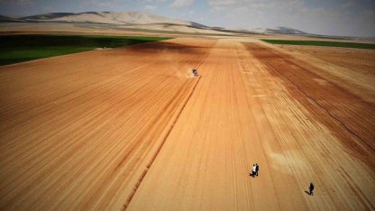 Konya Ovası’nda yağışlar rekolte beklentisini arttırdı