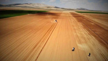 Konya Ovası’nda yağışlar rekolte beklentisini arttırdı