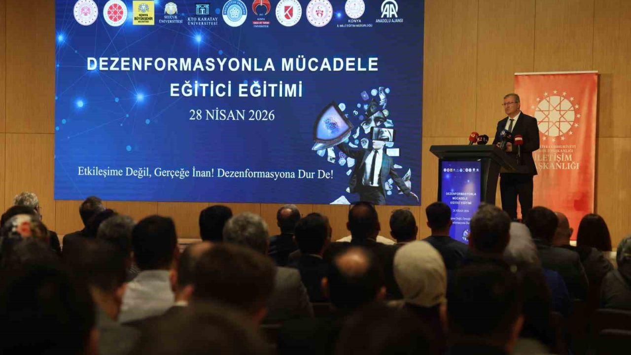 Konya’da dezenformasyonla mücadele eğitimi