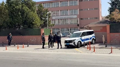 Konya’da okul önlerinde sıkı güvenlik önlemi