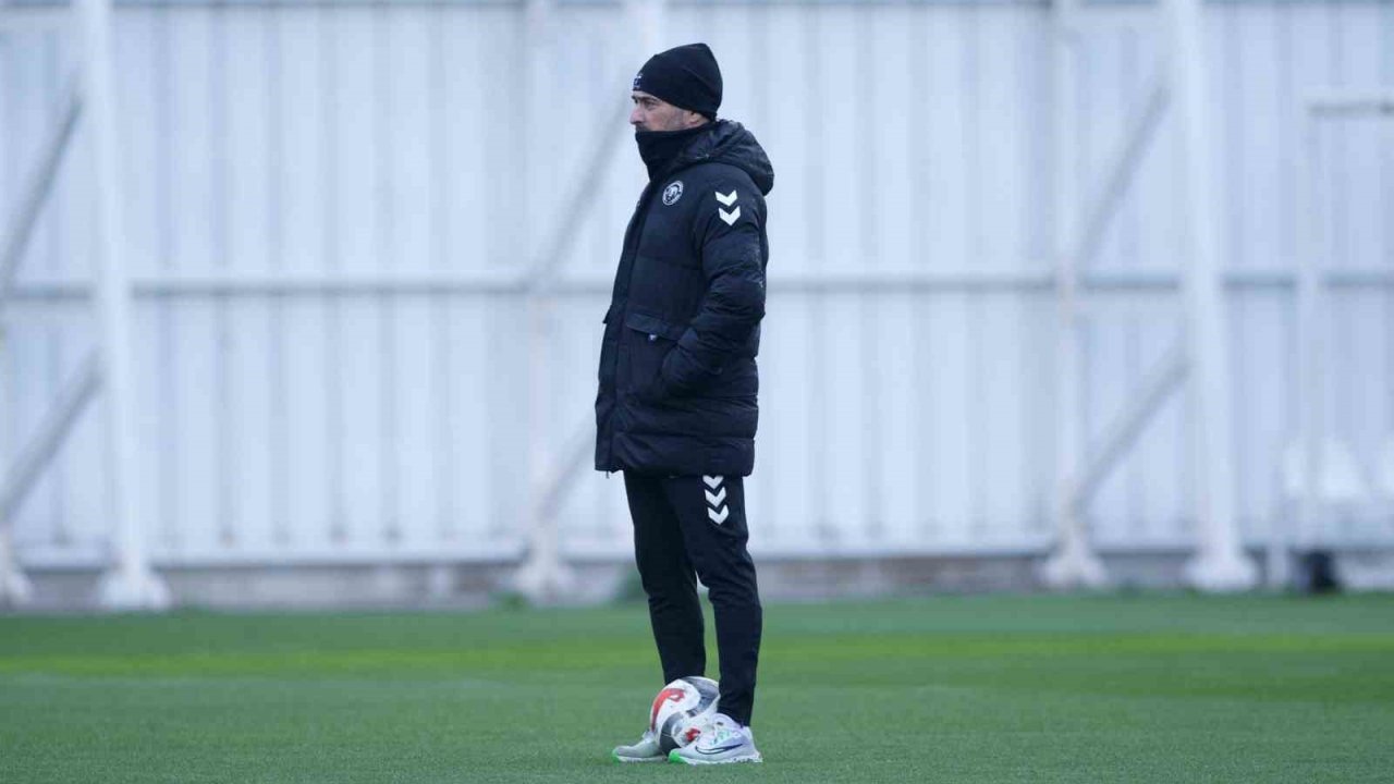 Konyaspor, Fatih Karagümrük maçı hazırlıklarını sürdürdü