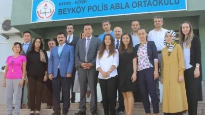 Köşk Beyköy Poliis Abla Ortaokulu’nu gururlandıran mektup