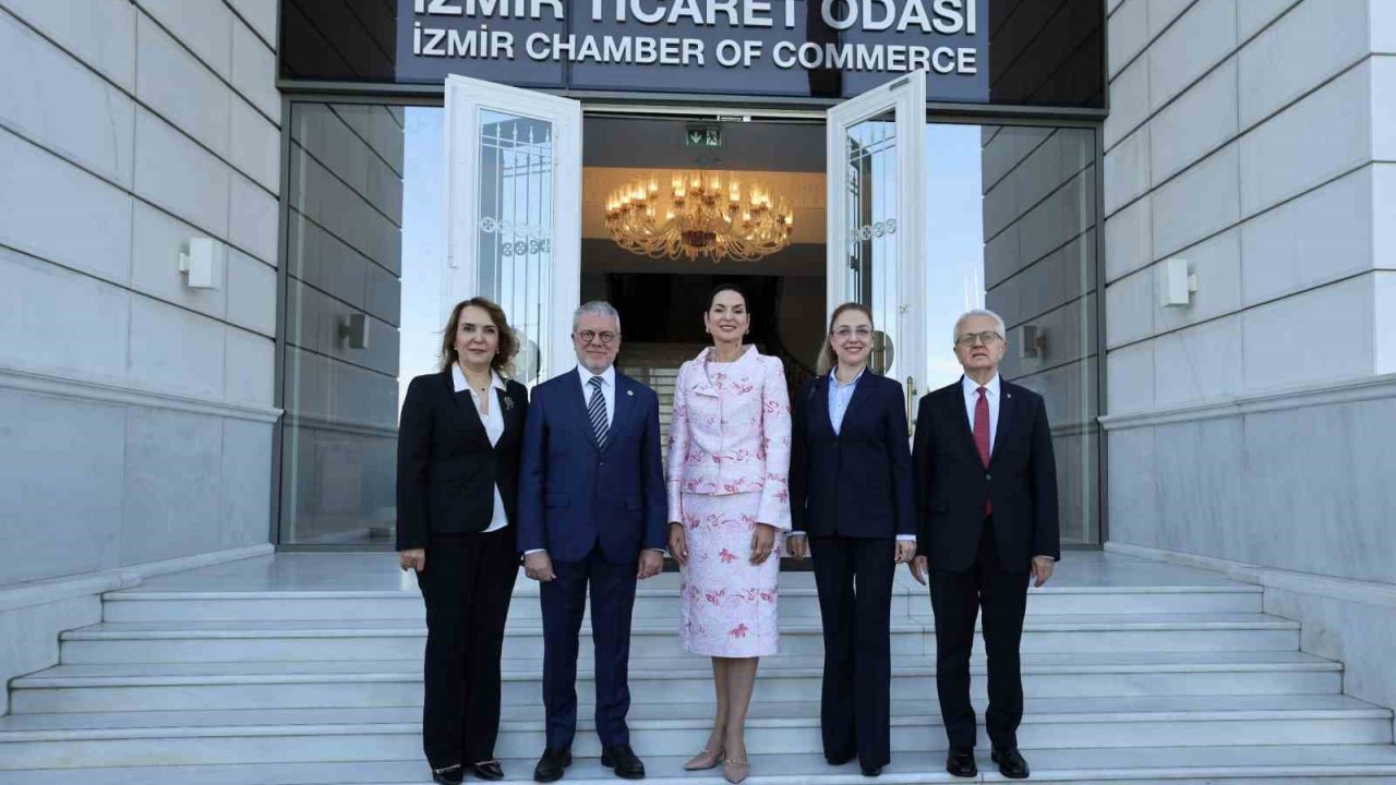 Kosta Rika First Lady’si Zeikate’den İzmir Ticaret Odası’na ziyaret