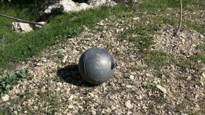 Köylülerin bulduğu cisim tedirgin etti