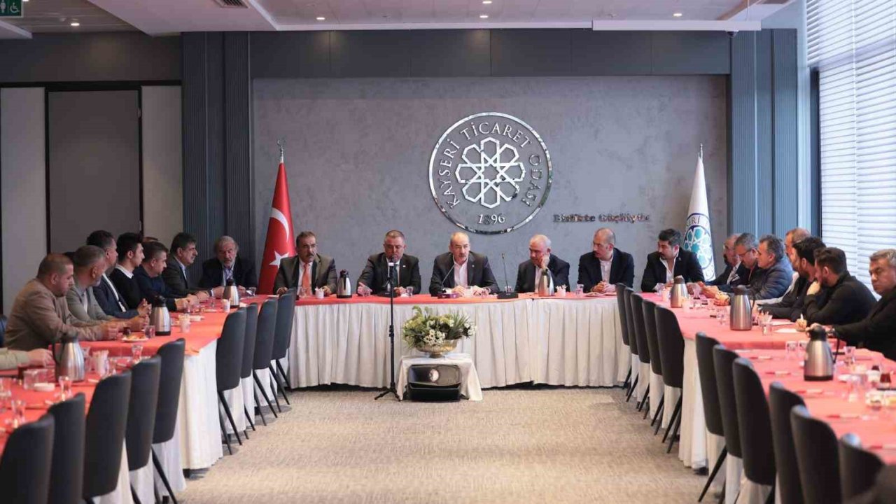 KTO’da ‘Lojistik Merkez’ toplantısı