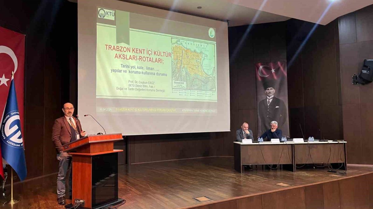 KTÜ’de "Trabzon Kent İçi Kültürel Mirasının Korunması" çalıştayı