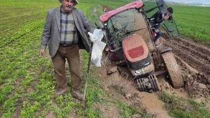 Kurtalan’da yağışlar tarım faaliyetlerini olumsuz etkiledi
