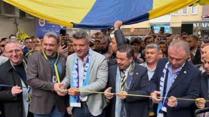 Kütahya Fenerbahçeliler Derneği Sadettin Saran’ın katılımıyla açıldı