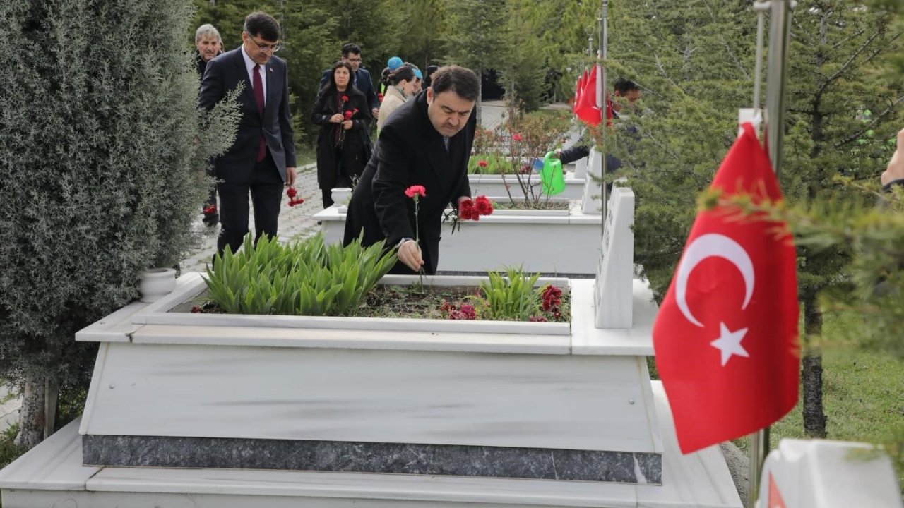 Kütahya’da "Polis Haftası" dolayısıyla şehitlikler ziyaret edildi