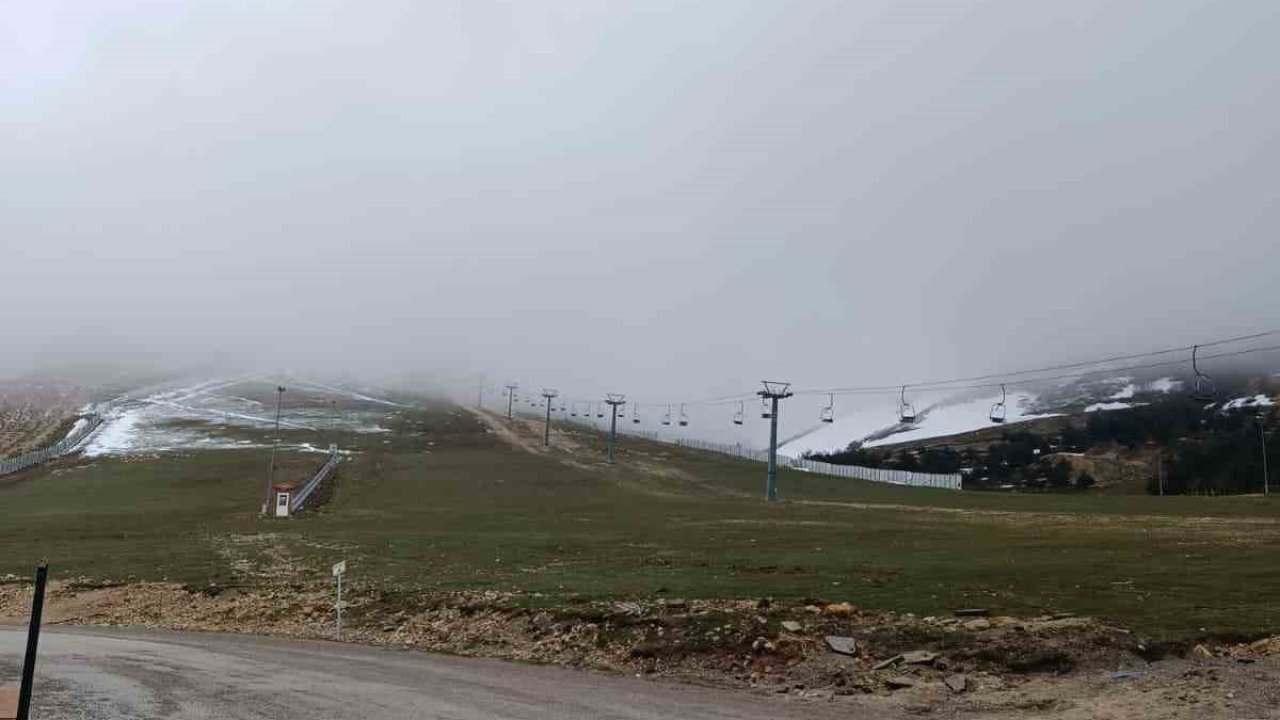 Ladik Akdağ’da nisan karı sürprizi