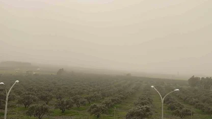 Libya kaynaklı toz taşınımı Osmaniye’de etkili oldu