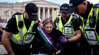 Londra’daki Filistin’e destek protestosunda gözaltı sayısı 523’e yükseldi