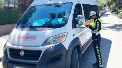 Manisa’da okul çevrelerine sıkı trafik denetimi: 9 sürücüye ceza