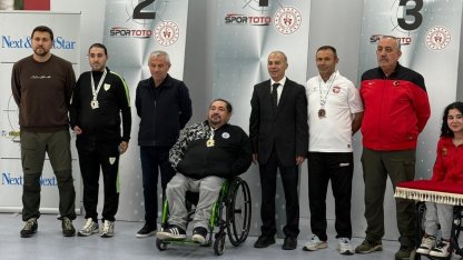 Manisalı sporcu Samet Akça, Türkiye ikincisi oldu