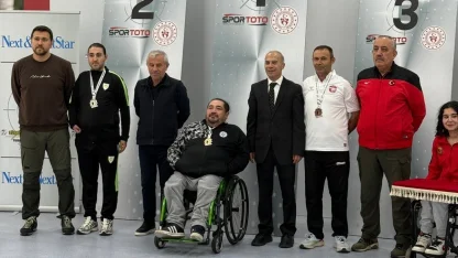 Manisalı sporcu Samet Akça, Türkiye ikincisi oldu