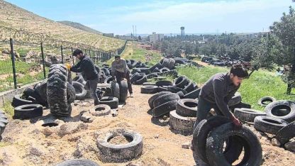 Mardin Büyükşehir Belediyesi, 100 ton atık lastiği geri dönüşüme kazandırdı