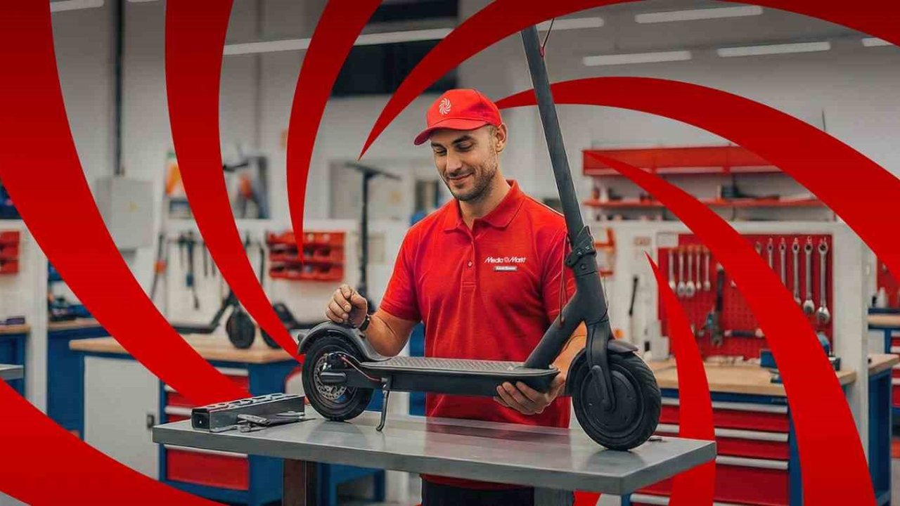MediaMarkt Türkiye’den elektrikli scooter bakım hizmeti