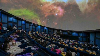 Mercan Bilim Merkezi planetaryumu çocukları evrenle buluşturuyor