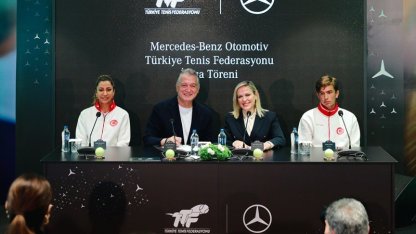 Mercedes-Benz Otomotiv, Türkiye Tenis Federasyonu’nun ana sponsoru oldu
