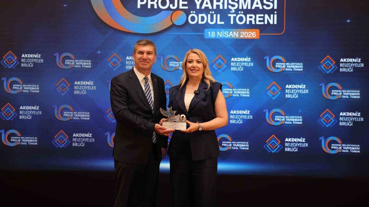Merkezefendi Belediyesi Atatürk Bilim Merkezi, Akdeniz Belediyecilik Proje Yarışmasında ödül aldı