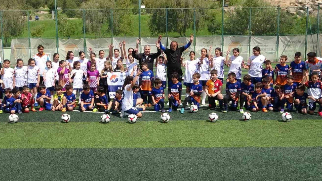 Mersin Üniversitesi’nde yüzlerce çocuk ve genç, dijital bağımlılıktan uzak sporla yetişiyor
