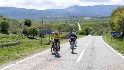 Mersin’de 120 sporcu 126 kilometrelik etapta yarıştı